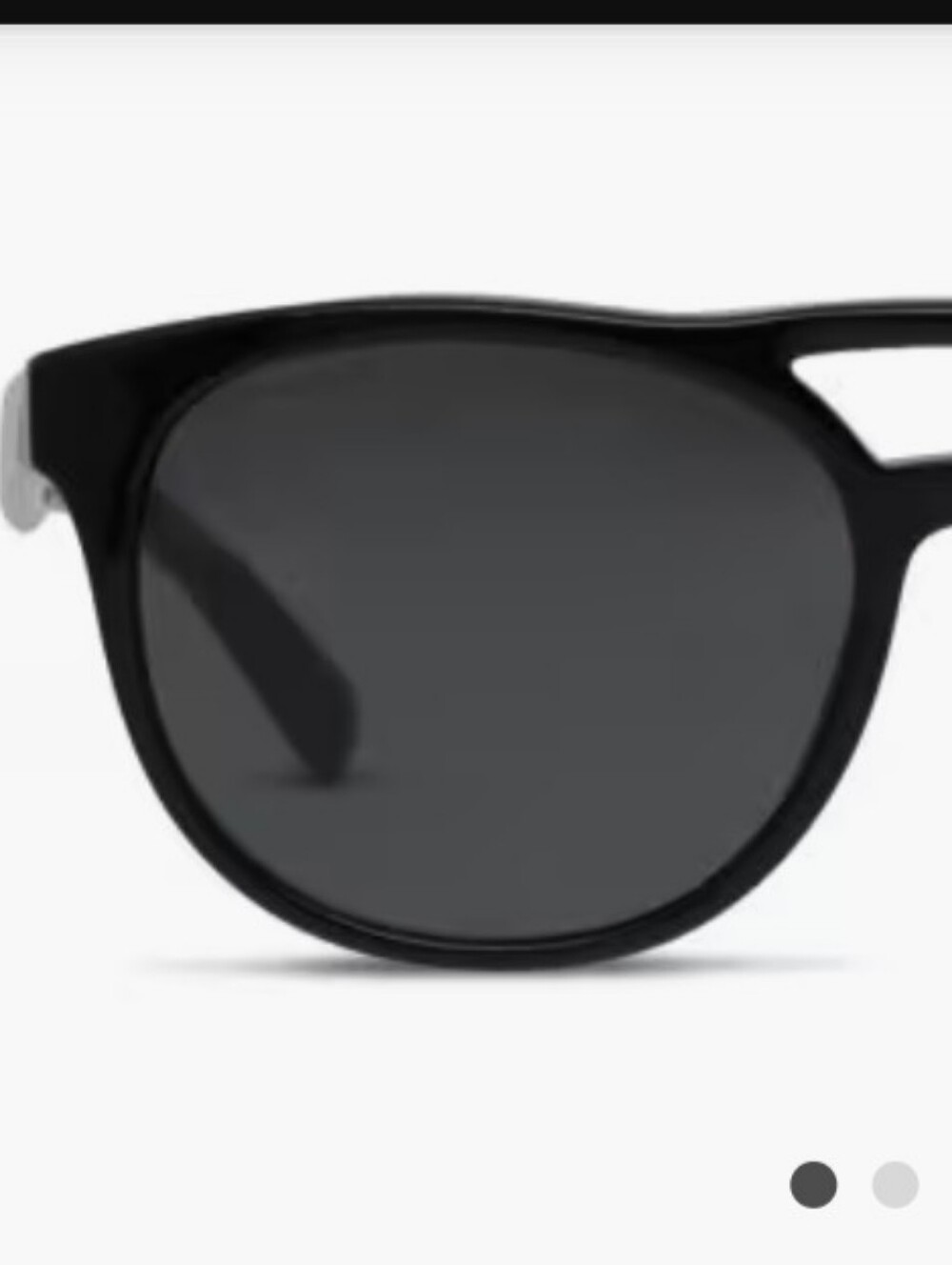 Men's Prada Black Aviator Sunglasses with Double-Bridge 13T - Picture 9 of 10
